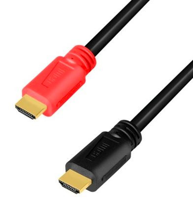 Logilink HDMI-kábel, A/M-A/M, 4K/60 Hz, AMP,10 m