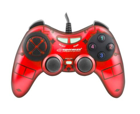 ESPERANZA GAMEPAD PC USB FIGHTER PIROS