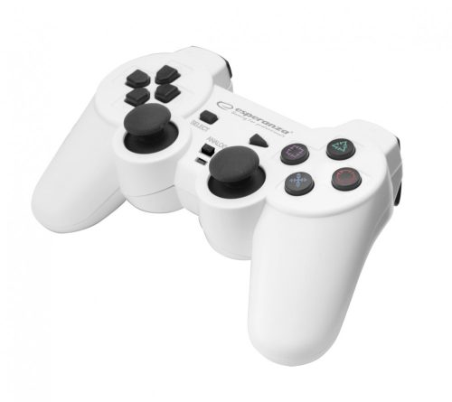 Esperanza Corsair Gamepad PS2/PS3/PC fekete-fehér