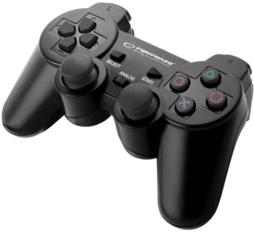 ESPERANZA GAMEPAD PS3/PC USB TROOPER FEKETE