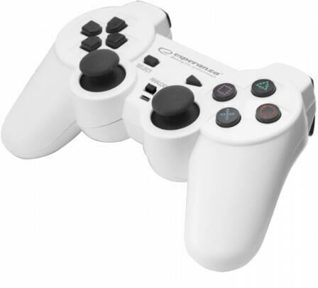 ESPERANZA GAMEPAD PS3/PC USB TROOPER FEHÉR/FEKETE