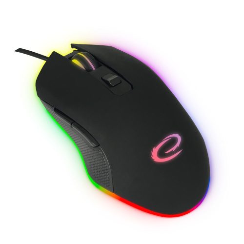 Esperanza Nemesis USB Type-C vezetékes 6D Gamer egér, RGB fekete