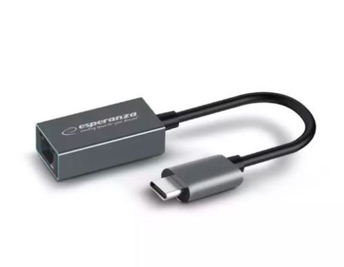 ESPERANZA GIGABITES ETHERNET 1000 MBPS ADAPTER USB C-RJ45 ENA102