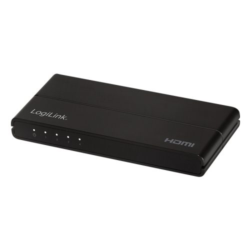 Logilink HDMI elosztó 1x4 port, 4K/60 Hz, HDCP, HDR, CEC