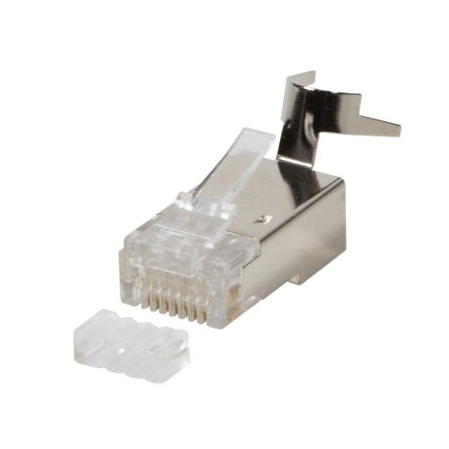 LogiLink RJ45 moduláris csatlakozó, Cat.8.1/Cat.6A, árnyékolt, 50 db