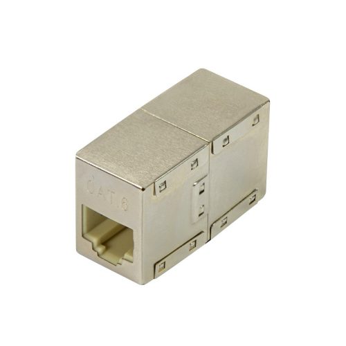 Logilink Cat.6 RJ45 soros csatoló STP, árnyékolt, mini típus