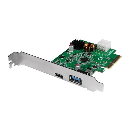 Logilink PCI Express kártya, USB 3.2 Gen2x1, 1x USB-C PD 3.0 és 1x USB 3.0