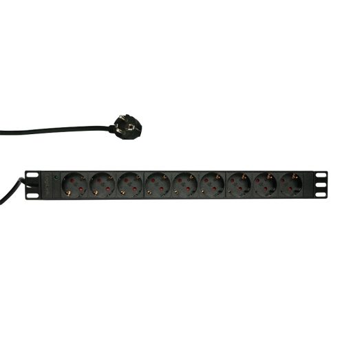 LogiLink 19" PDU 9-es CEE 7/3