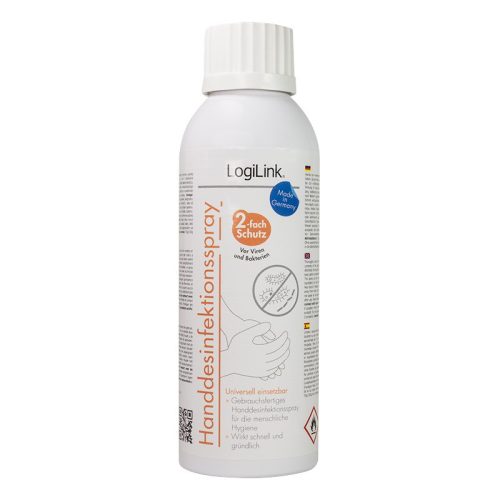 Logilink Kézfertőtlenítő spray, 150 ml