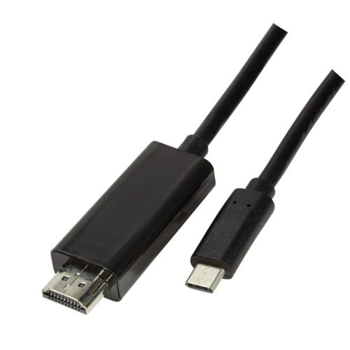 Logilink USB 3.2 Gen 1x1 USB-C  M és HDMI 2.0 kábel, 3m