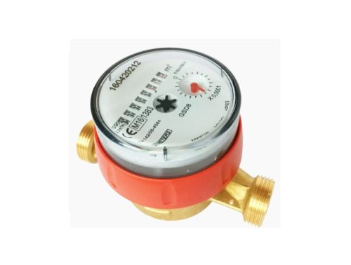 B Meters  1/2" Gsd Ac Vízóra Meleg 8Cm 2,5M3 Falba