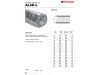 Alnor Aluminium Flexibilis Cső, Szigetelés 25Mm, Perforált, -20C° +140C°, 10M/Szál, D250 - 10 m