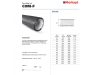 Alnor Aluminium Flexibilis Cső, Pvc Burkolattal, -30C° +150C°, 10M/Szál, D100 - 10 m