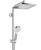 Hansgrohe Crometta E 240 1Jet Showerpipe Egykaros Csapteleppel