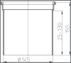 Hl 350 Magasító Elem 130Mm D145