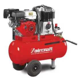   Aircraft AIRBAU 652/100 B PRO Mobil dugattyús kompresszor benzinmotorral hajtva