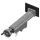 Metallkraft Satu vágótér mögött BMBS 300 x 320 H-DG-hez