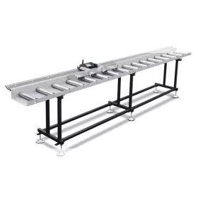   Metallkraft Görgős szállítószalag MRB standard EKF 2 m nyomtáv, 300 mm