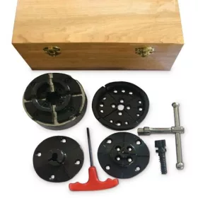   Holzstar faipari esztergához 4 pofás tokmány készlet M33x3,5