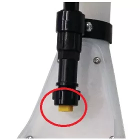   Cleancraft Fúvóka, 80°-os szórásszöggel, sárga színű, Ø 0,2 mm átmérővel flaxCAT 133IPD fejekhez