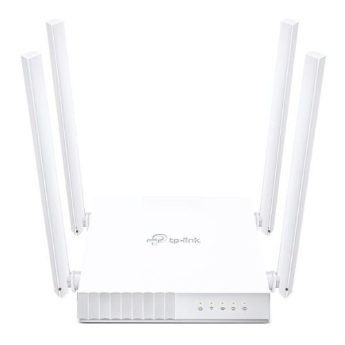 TP-Link ARCHER C24 Wi-Fi Router, beltéri, asztali / fali, 2.4 GHz / 5 GHz, 300 Mbps, 433 Mbps, 802.11a/b/g/n/ac/ax