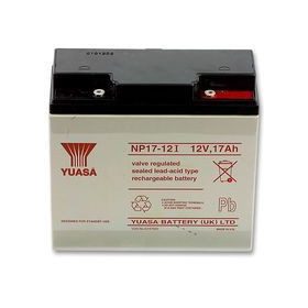   YUASA szünetmentes riasztó akkumulátor, 12 V, 17 Ah, csavaros, 182 x 78 x 168 mm