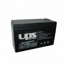   UPS szünetmentes riasztó akkumulátor, 12 V, 9 Ah, f2 6,35 mm-es csúszósaru, 151 x 65 x 93 mm