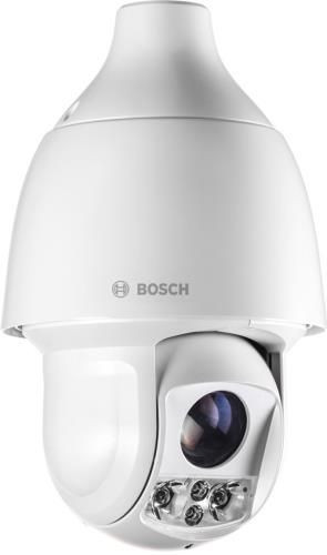 Bosch Autodome IP kamera. 2 Mpx-es, kültéri, ptz dome, 4,5 - 135 mm varifokális objektív, 30x motoros zoom, valós WDR, V