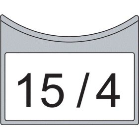 Címke tartó (kicsi)