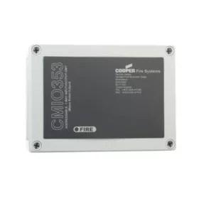   Cooper CMIO353 címezhető modul, beltéri, 1 felügyelt bemenetes és 1 kimenetes monitor és vezérlő modul (MIO1240)