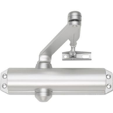 ASSA ABLOY DC120 ajtóbehúzó, EN 2/3(4), 60(80) kg / 950(1100) mm, Rack&Pinion technológia, könnyű ajtókhoz normál karral