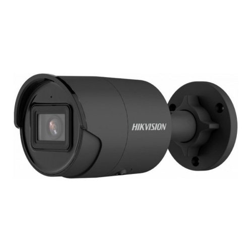Hikvision AcuSense IP kamera. 8 Mpx-es, kültéri, kompakt, 2,8 mm fix objektív, valós WDR, VCA, objektumazonosítás, beépí