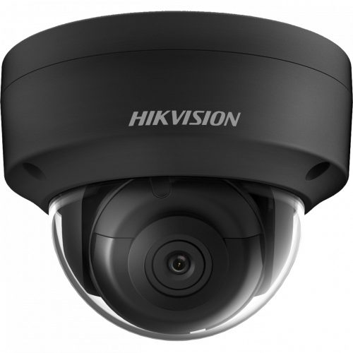 Hikvision IP kamera. 4 Mpx-es, kültéri, dome, 2,8 mm fix objektív, valós WDR, VCA, IK10, microSD, PoE