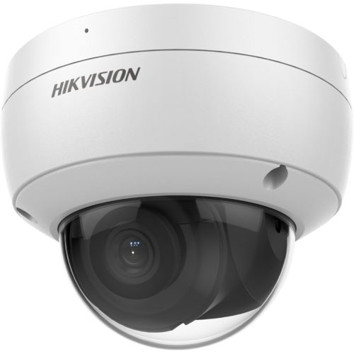 Hikvision IP kamera. 6 Mpx-es, kültéri, dome, 2,8 mm fix objektív, valós WDR, VCA, IK10, PoE