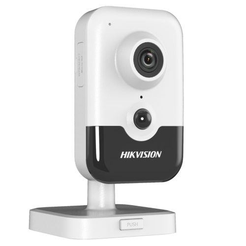 Hikvision IP kamera. 4 Mpx-es, beltéri, cube, 2 mm fix objektív, valós WDR, VCA, PoE