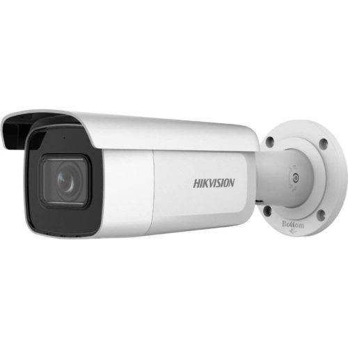 Hikvision IP kamera. 6 Mpx-es, kültéri, kompakt, 2,8 - 12 mm varifokális objektív, 4x motoros zoom, valós WDR, VCA, IK10