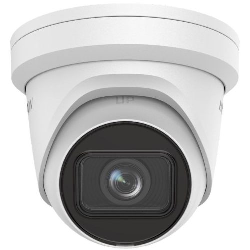 Hikvision IP kamera. 4 Mpx-es, kültéri, eyeball, 2,8 - 12 mm varifokális objektív, 4x motoros zoom, valós WDR, IK10, mic