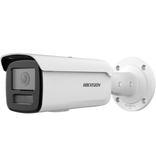 Hikvision AcuSense IP kamera. 2 Mpx-es, kültéri, kompakt, 2,8 mm fix objektív, valós WDR, VCA, objektumazonosítás, micro