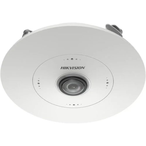 Hikvision DeepinView IP kamera. 6 Mpx-es, beltéri, fisheye, 1,16 mm fisheye 360° objektív, VCA, objektumazonosítás, beép