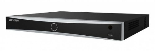 Hikvision AcuSense 16 csatornás IP NVR, 12 Mpx, H.265, 16 PoE,  Arcfelismerés, 2 HDD, 4K monitorkimenet