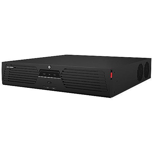 Hikvision 32 csatornás IP NVR, 32 Mpx, H.265,  Arcfelismerés, 8 HDD, RAID, Multi-HDMI, Multi-LAN