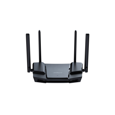 Dahua AX18 Wi-Fi Router, beltéri, asztali, 2.4 GHz / 5 GHz, 574 Mbps, 1201 Mbps, 802.11a/b/g/n/ac/ax, Gigabit LAN port 3