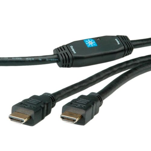 Aktív 20 m 4K@60Hz HDMI 1.4 apa/anya kábel
