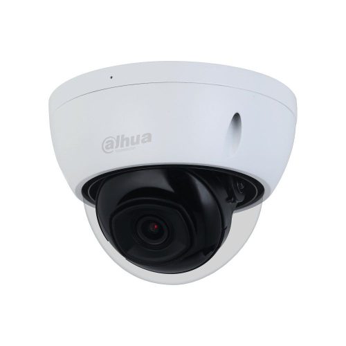 Dahua WizSense IP kamera. 2 Mpx-es, kültéri, dome, 2,8 mm fix objektív, valós WDR, VCA, beépített mikrofon, IK10, microS