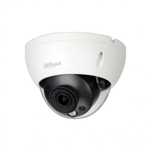 Dahua WizMind IP kamera. 4 Mpx-es, kültéri, dome, 2,8 mm fix objektív, valós WDR, VCA, IK10, microSD, PoE