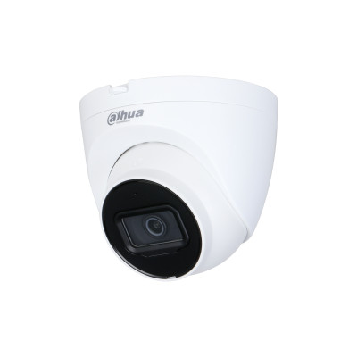 Dahua WizSense IP kamera. 8 Mpx-es, kültéri, eyeball, 2,8 mm fix objektív, valós WDR, VCA, beépített mikrofon, microSD,