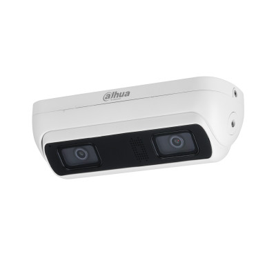 Dahua WizMind IP kamera. 4 Mpx-es, kültéri, kameramodul, 2 mm fix objektív, valós WDR, VCA, objektumazonosítás, beépített mikrofon, IK10, microSD