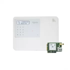   lares 4.0 wls 96 központ fehér, 4G, LCD KSI1414096.311 rádiós központ. Grade3.
