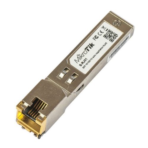 MikroTik SFP/RJ45 modul S-RJ01, beltéri, RJ 45