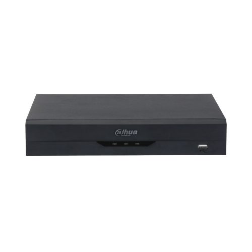 Dahua WizSense 4 csatornás IP NVR, 16 Mpx, H.265,  Arcfelismerés, 1 HDD, 4K monitorkimenet